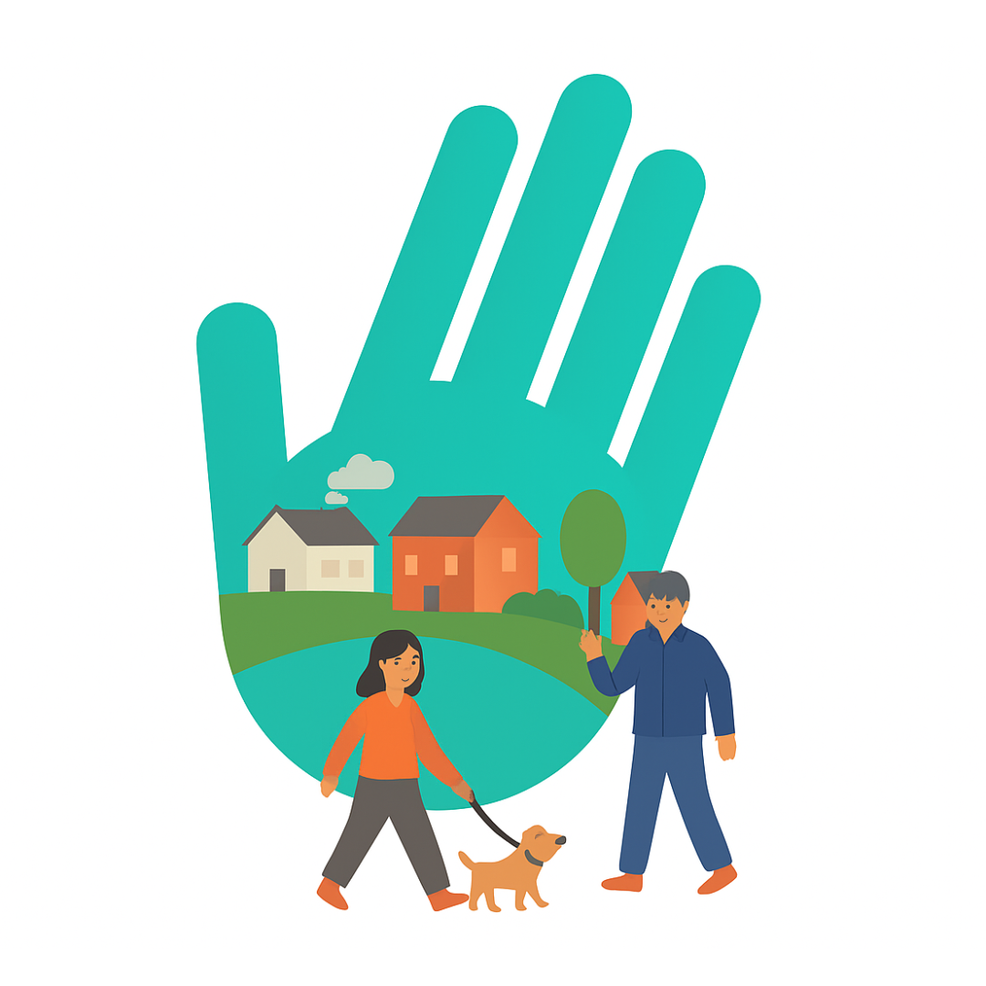 Hey There Neighbor Logo